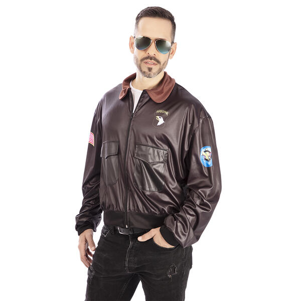 DISFRAZ AVIADOR CAZADORA AD — Disfraces El Toldo Oviedo